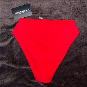 High waisted/ High leg swimsuit bottoms